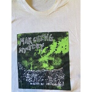 Dougie MacClean Marching Mystery Vintage T-Shirt 80s Concert XL Irish Folk Rock